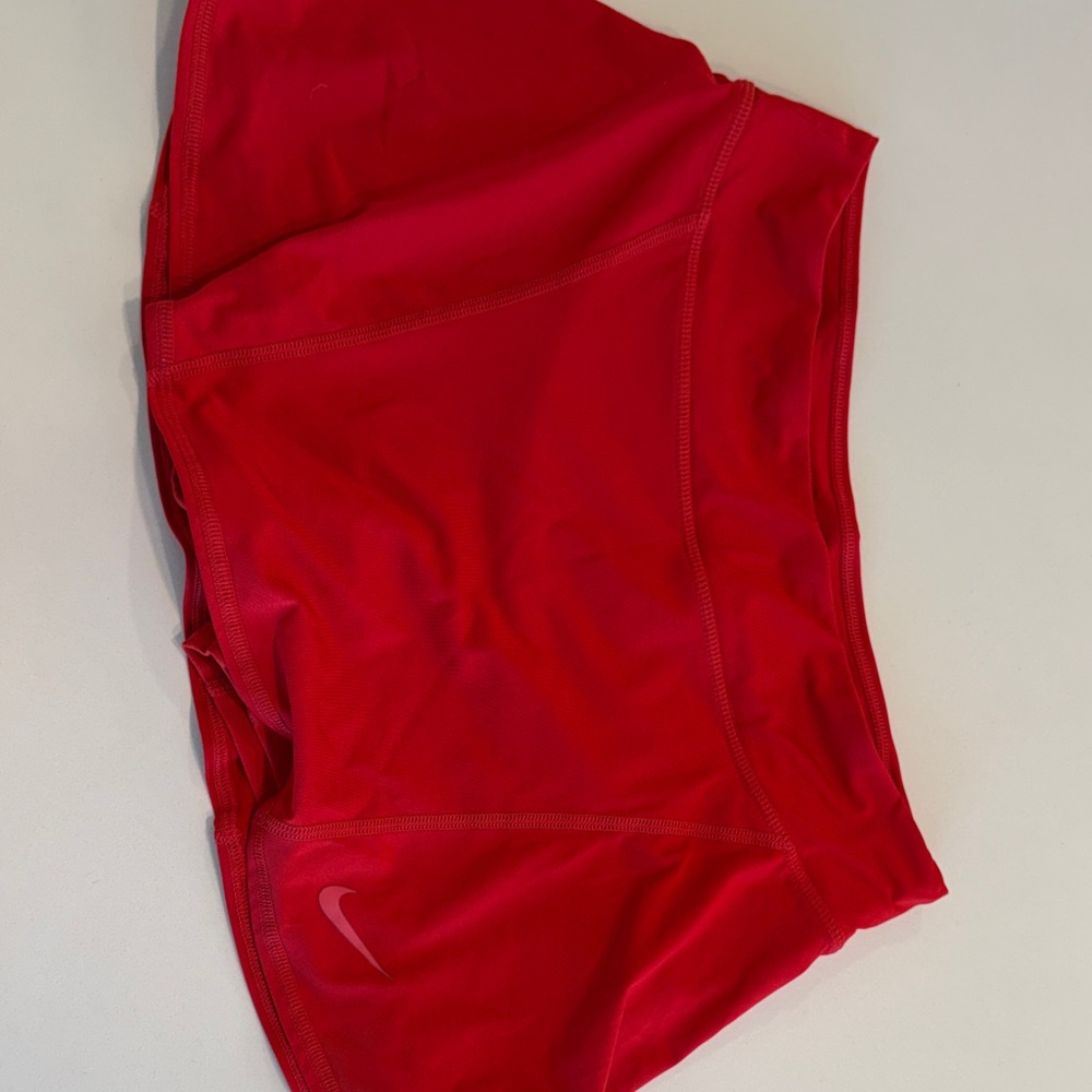 Nike dri fit tennis skirt size M red